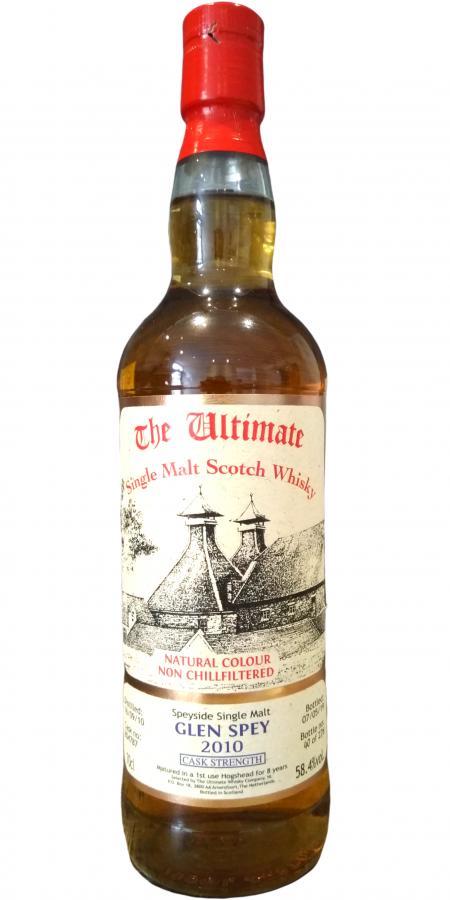 Glen Spey 2010 vW  The Ultimate - Cask Strength