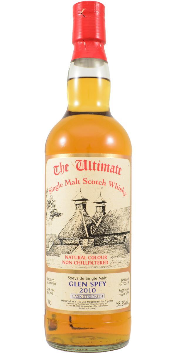 Glen Spey 2010 vW  The Ultimate - Cask Strength