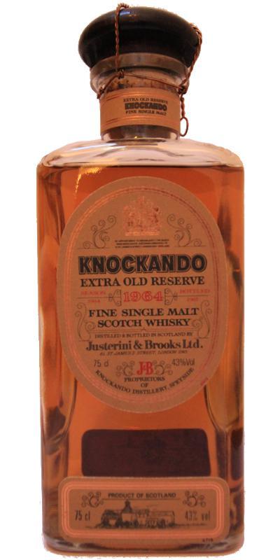 Knockando 1964  Extra Old Reserve - Square Decanter