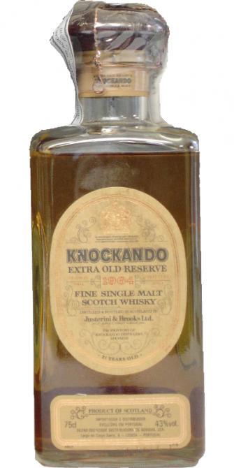 Knockando 1964  Extra Old Reserve - Square Decanter