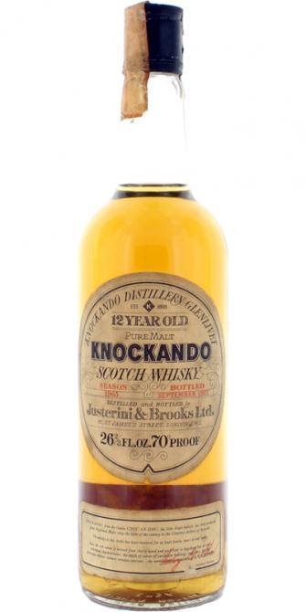 Knockando 1965  by Justerini & Brooks Ltd.