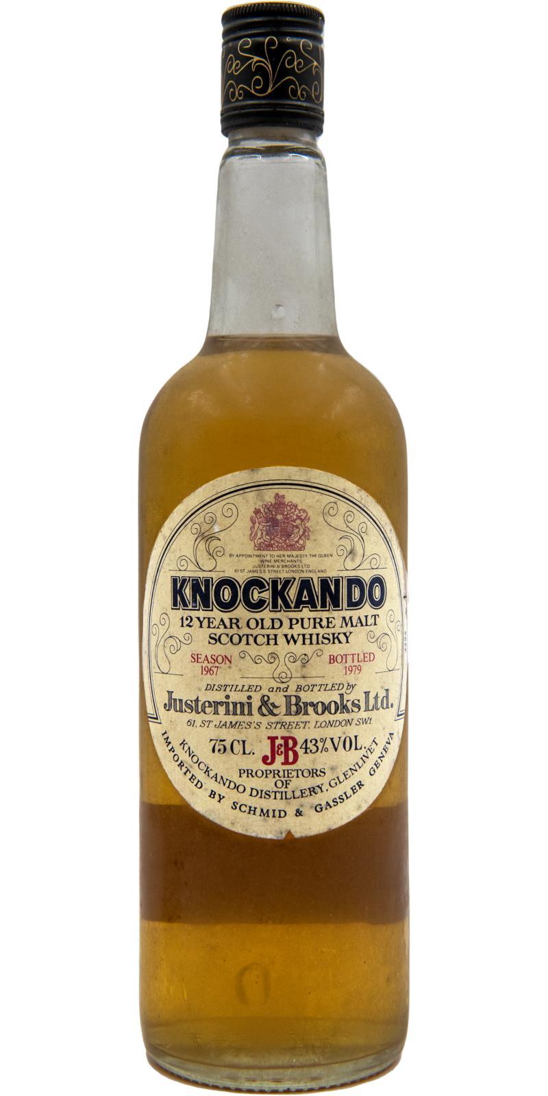 Knockando 1967  by Justerini & Brooks Ltd.