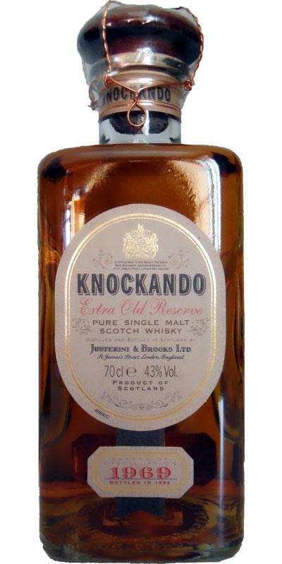 Knockando 1969  Extra Old Reserve - Square Decanter