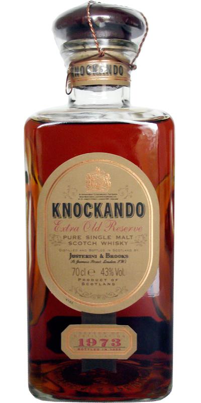Knockando 1973  Extra Old Reserve - Square Decanter