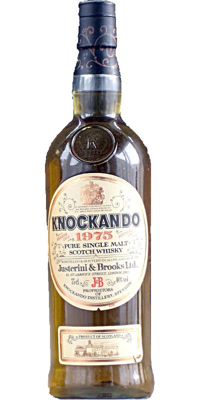 Knockando 1975  by Justerini & Brooks Ltd.