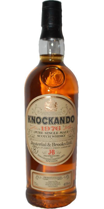 Knockando 1976  by Justerini & Brooks Ltd.