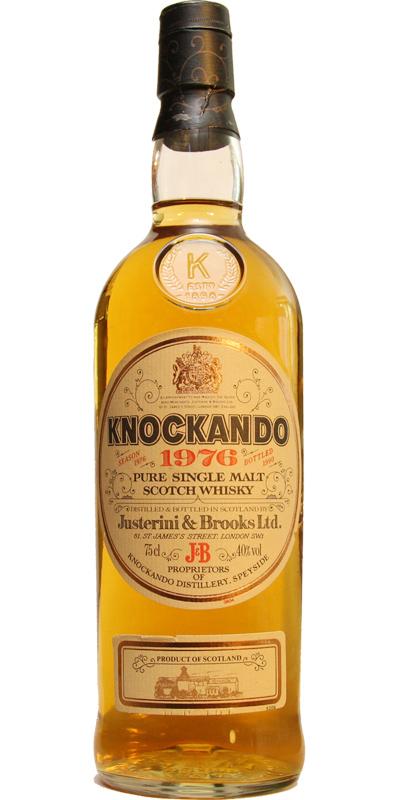 Knockando 1976  by Justerini & Brooks Ltd.