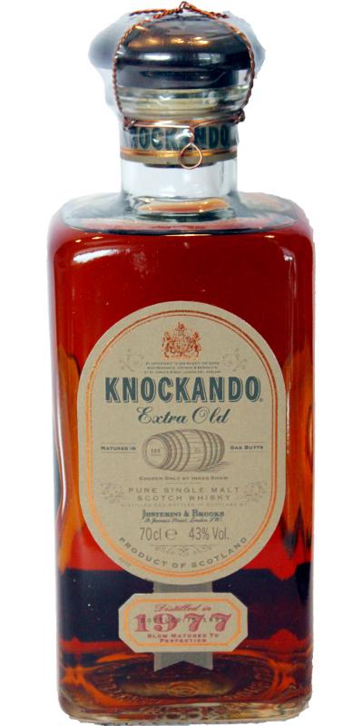 Knockando 1977  Extra Old - Square Decanter