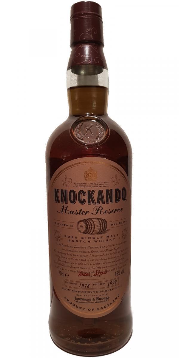 Knockando 1978  Master Reserve