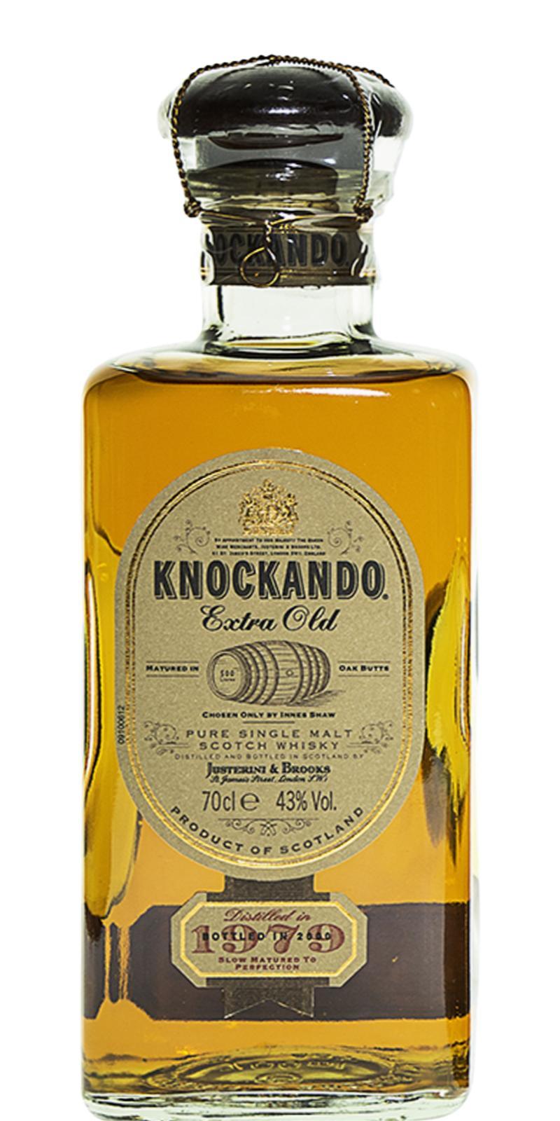 Knockando 1979  Extra Old - Square Decanter