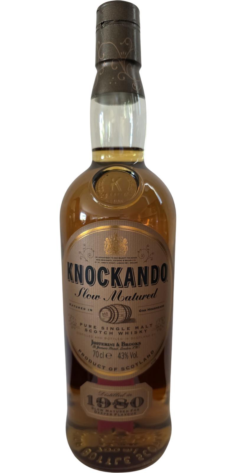 Knockando 1980  Slow Matured