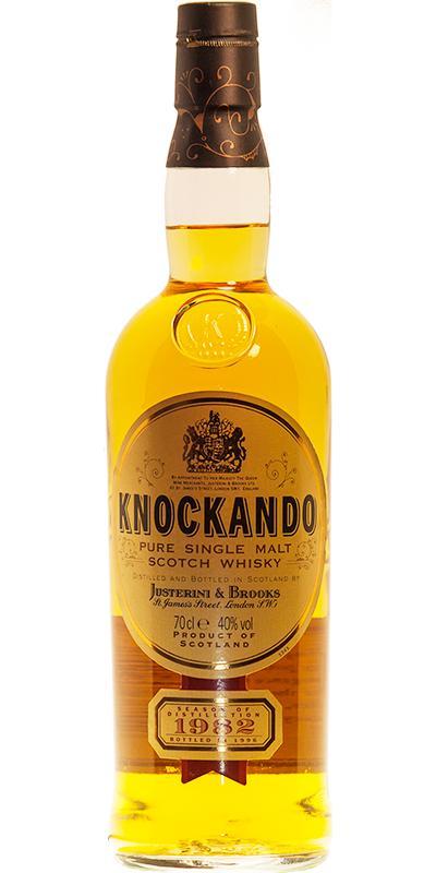 Knockando 1982  by Justerini & Brooks Ltd.