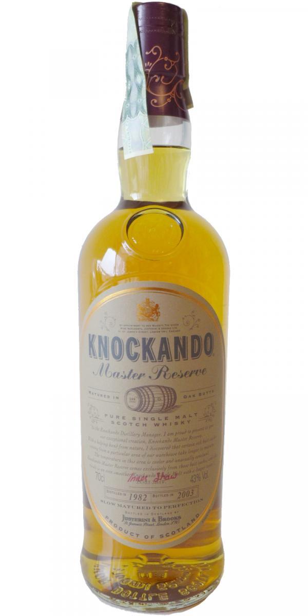 Knockando 1982  Master Reserve