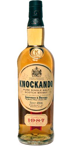 Knockando 1987  by Justerini & Brooks Ltd.
