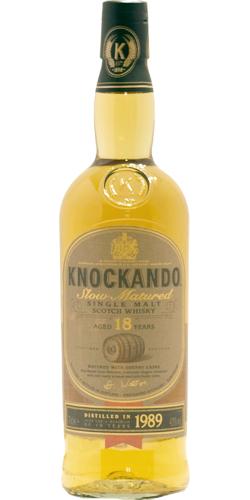 Knockando 1989  Slow Matured