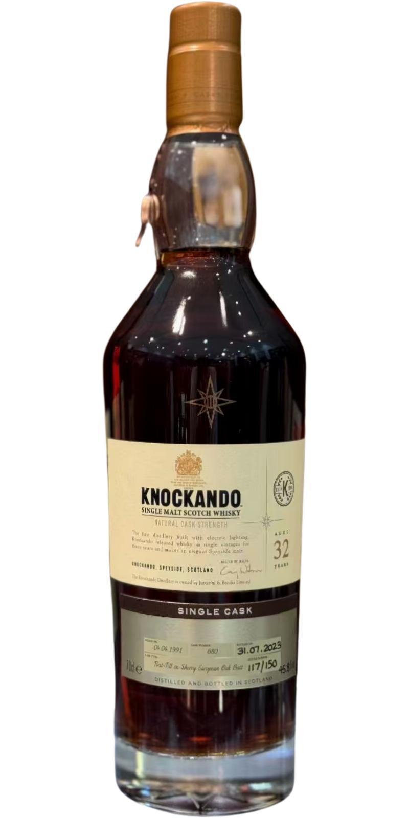Knockando 1991  Single Cask