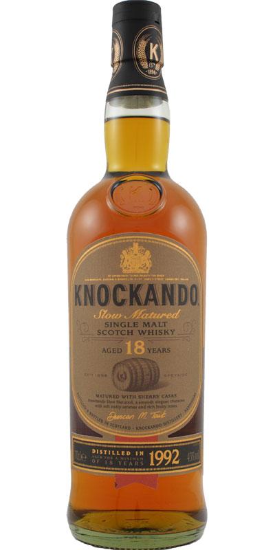 Knockando 1992  Slow Matured