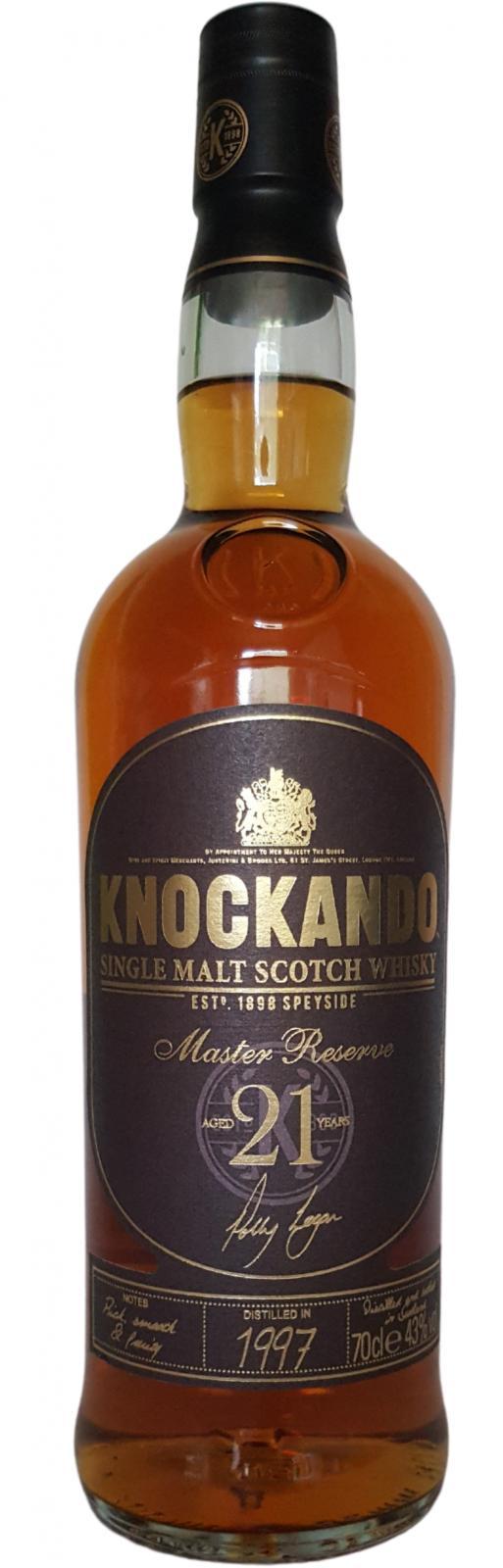 Knockando 1997  Master Reserve