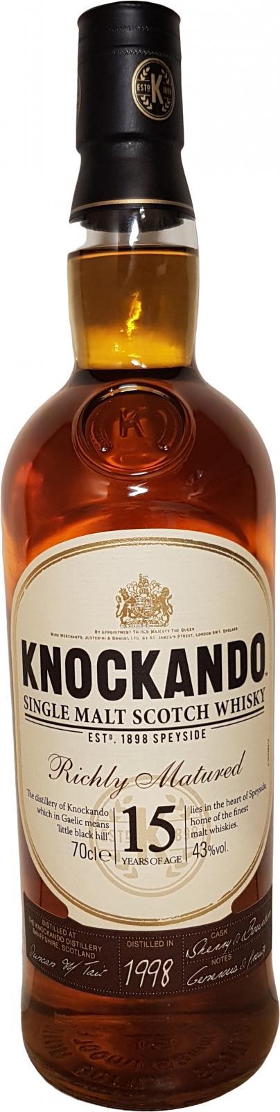 Knockando 1998  Richly Matured