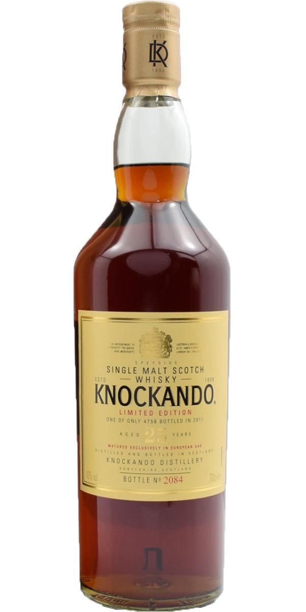 Knockando 25-year-old  Diageo Special Releases 2011