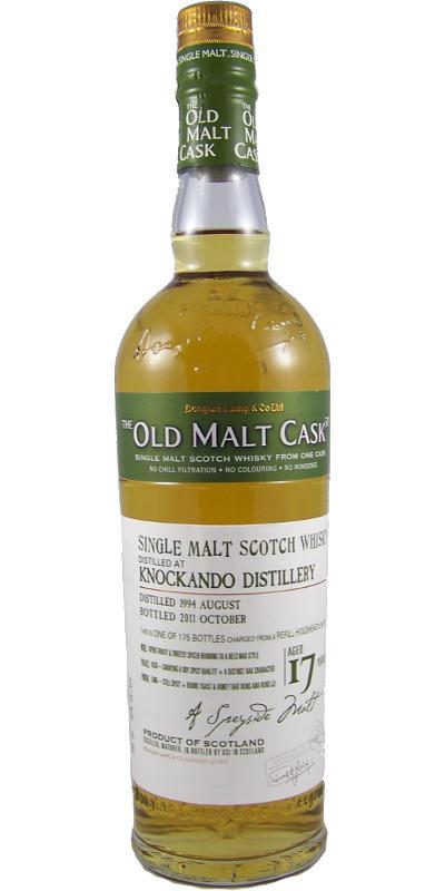 Knockando 1994 DL  The Old Malt Cask