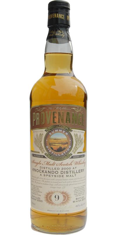 Knockando 2000 McG  McGibbon's Provenance