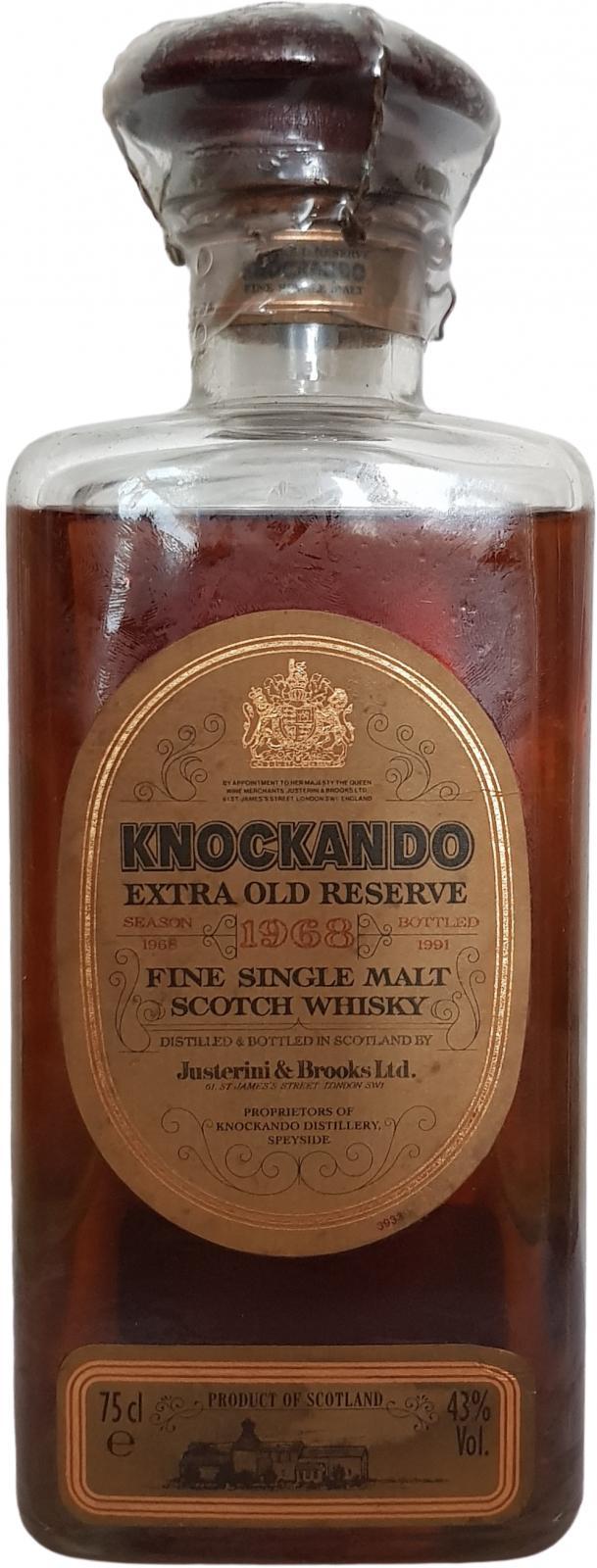 Knockando 1968  Extra Old Reserve