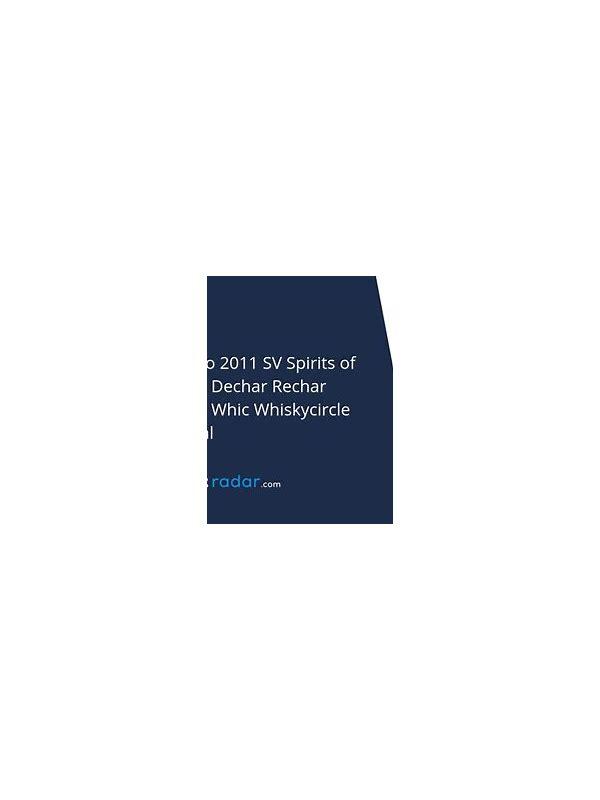 Knockando 2011 SV  Spirits of the Forest