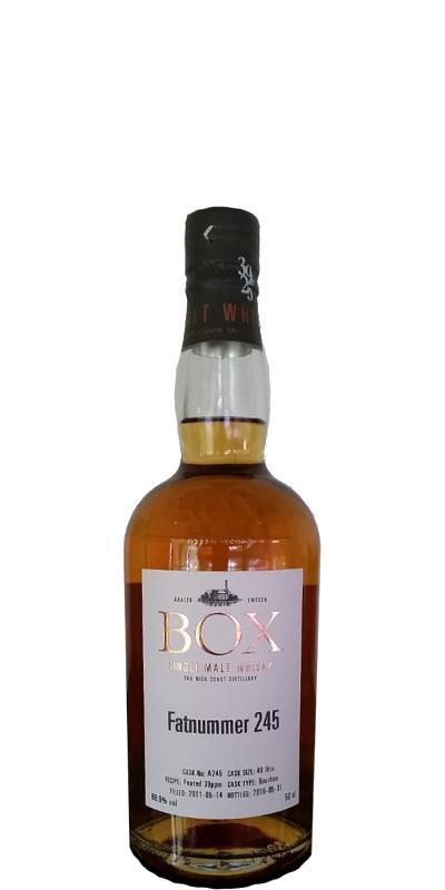 Box 2011  Private Bottling