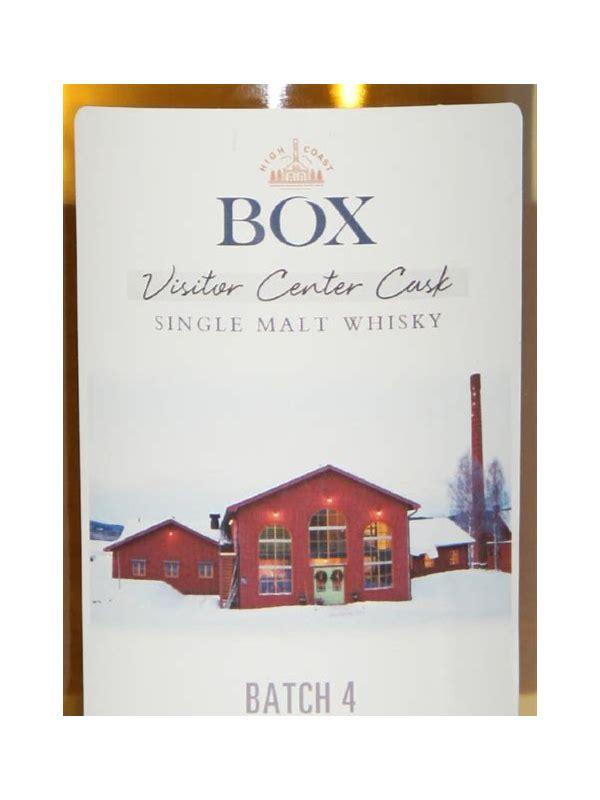 Box 2011  Visitor Center Cask Batch 1