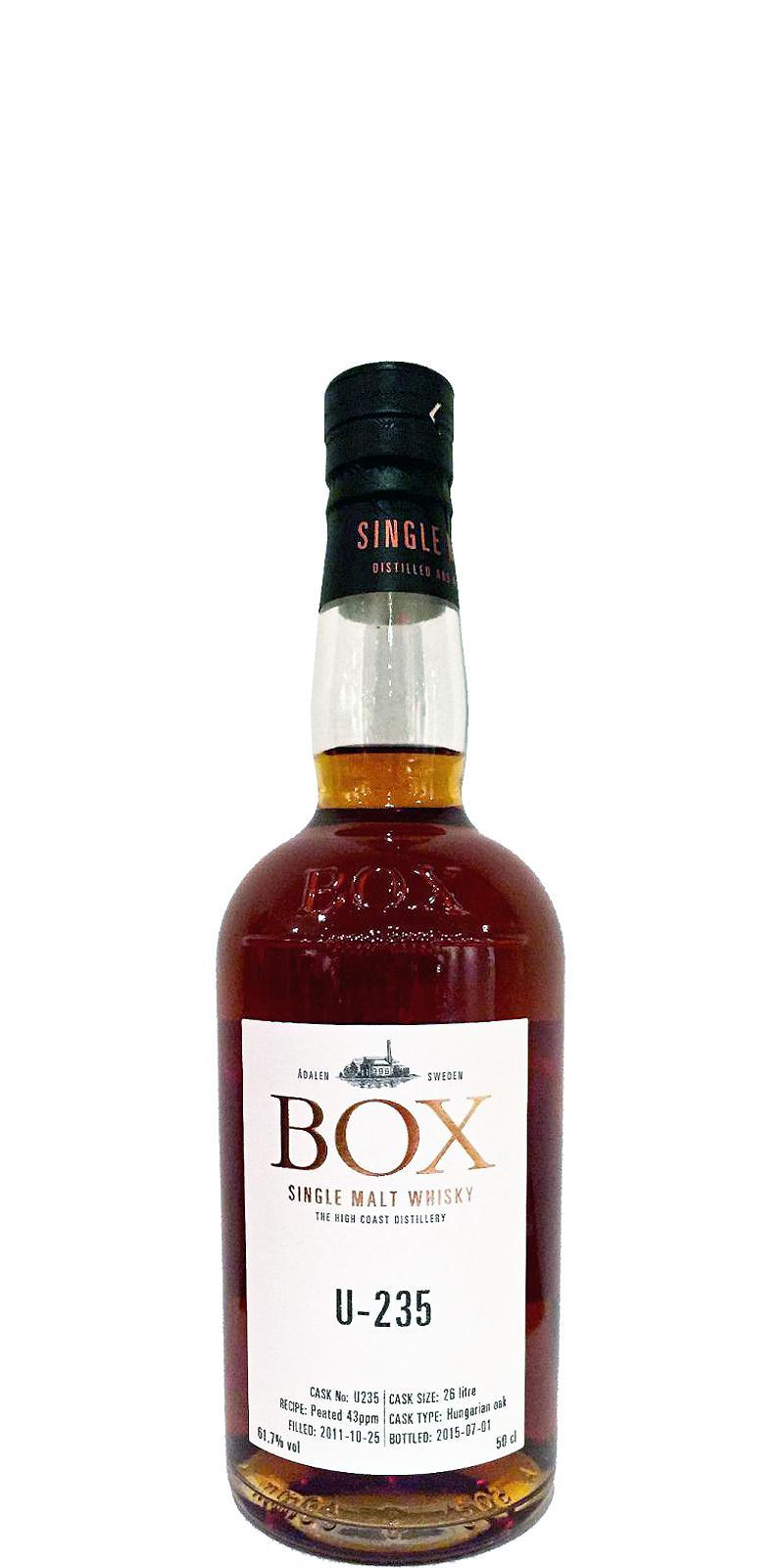 Box 2011  Private Bottling