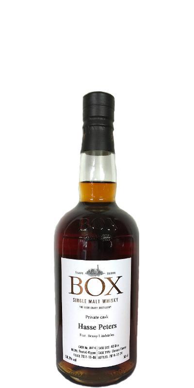 Box 2011  Private Cask Bottling