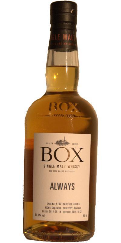 Box 2011 - Always  Private Bottling