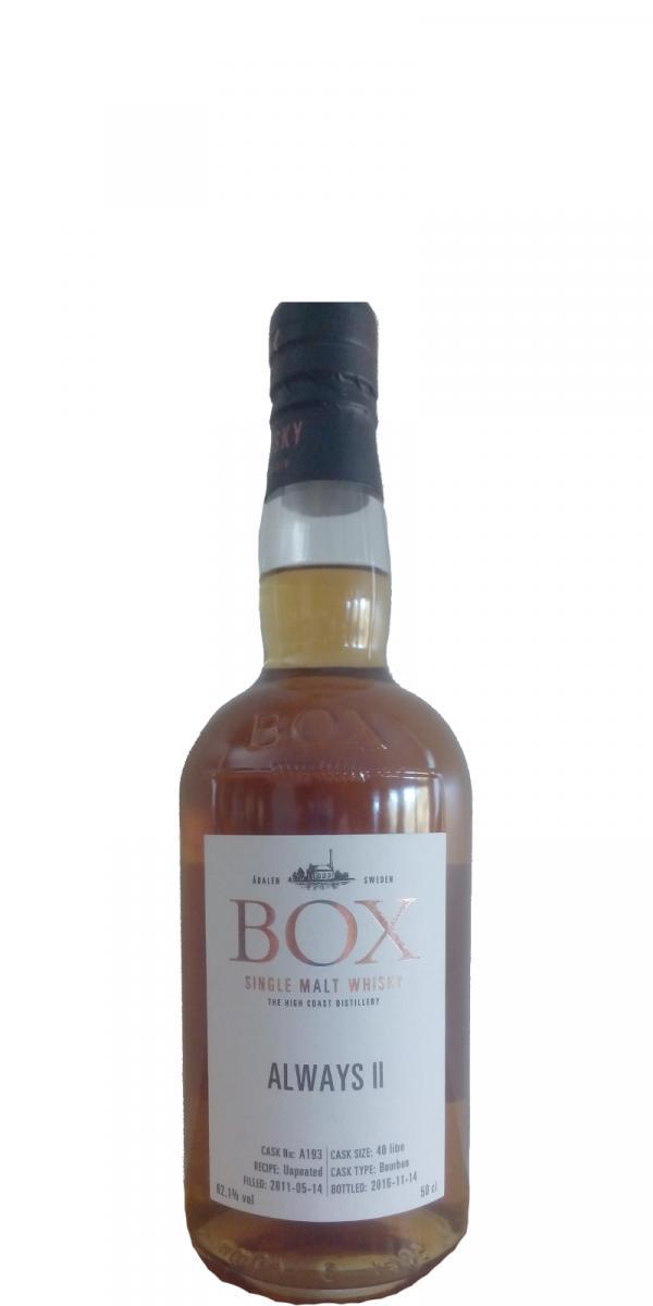 Box 2011 - Always II  Private Bottling