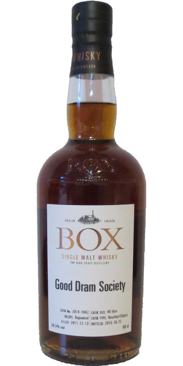 Box 2011 - Good Dram Society  Private  Bottling