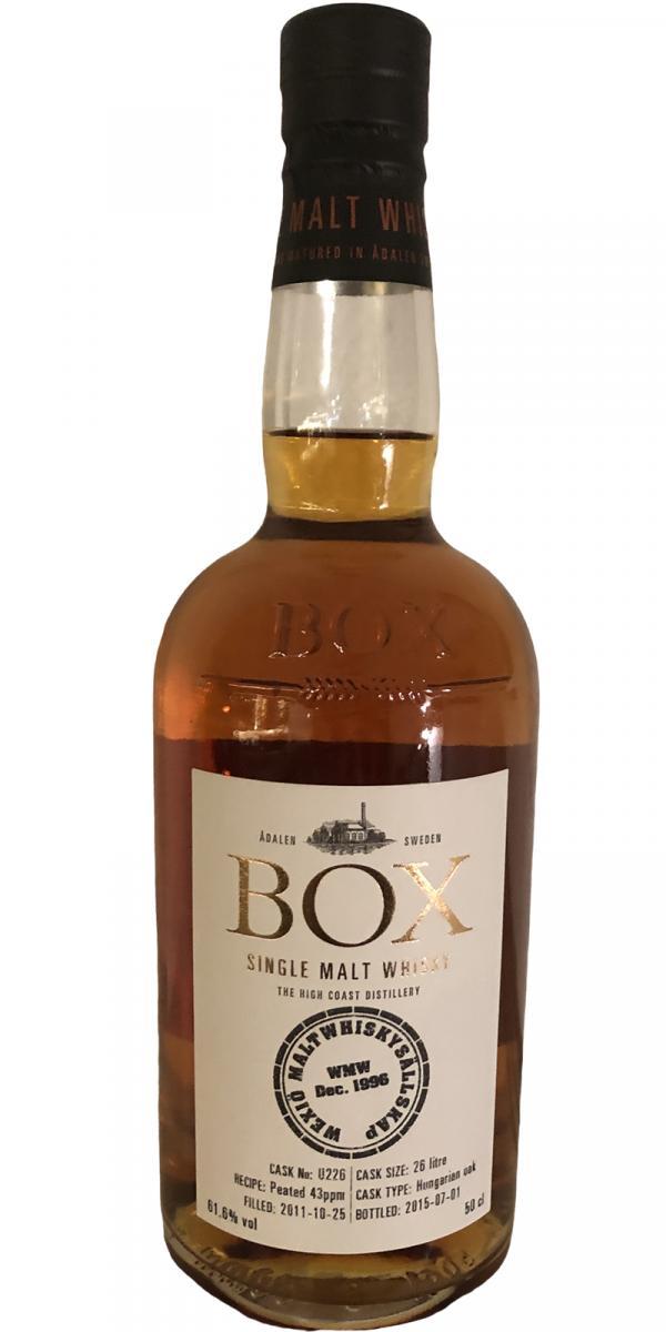 Box 2011 - Wexiö Maltwhiskysällskap  Private Bottling