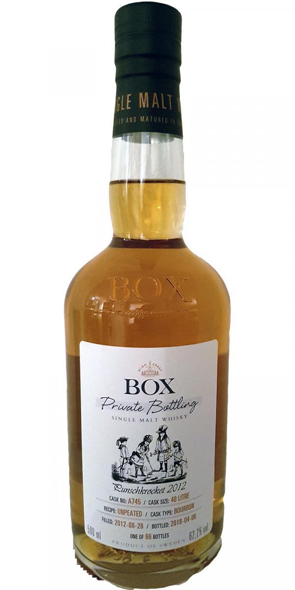 Box 2012 - Punschkrocket 2012  Private Bottling