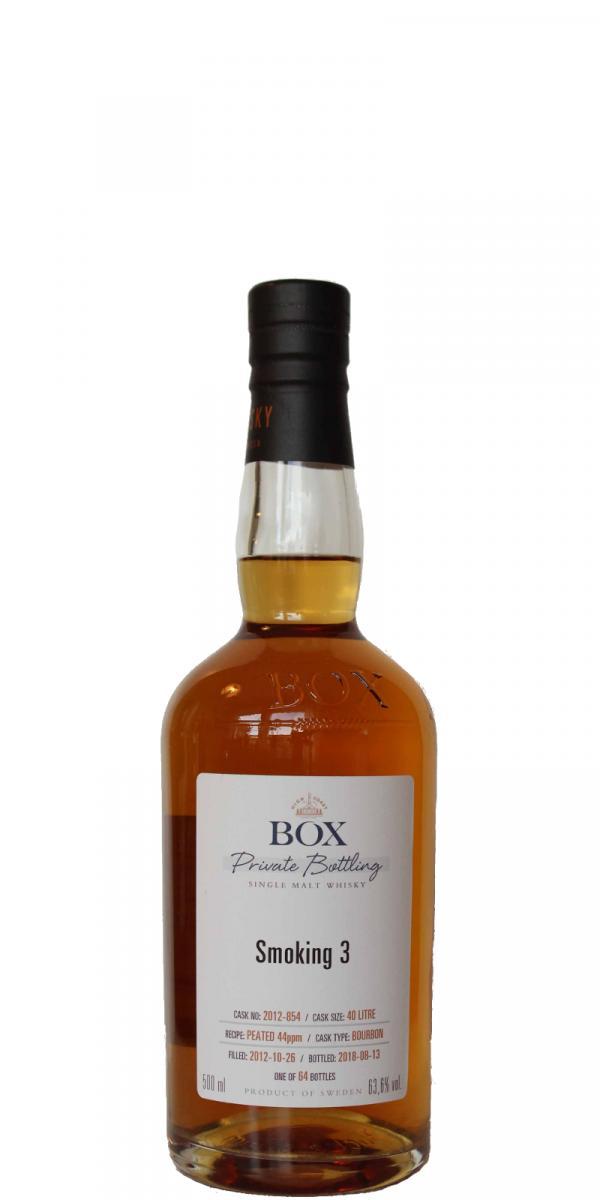 Box 2012 - Smoking 3  Private Bottling
