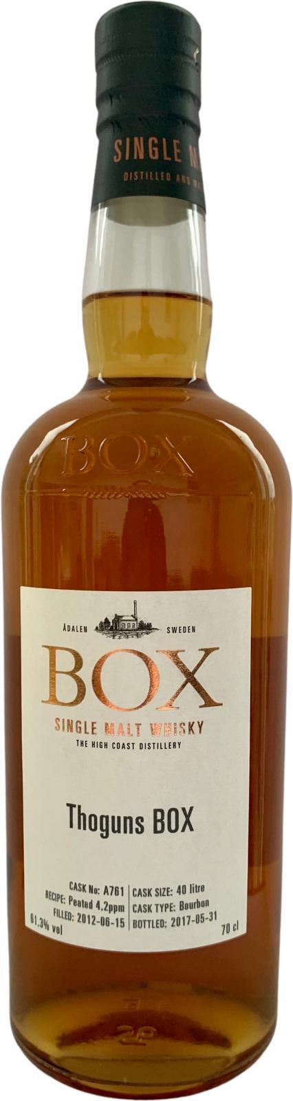 Box 2012 - Thoguns Box  Private Bottling