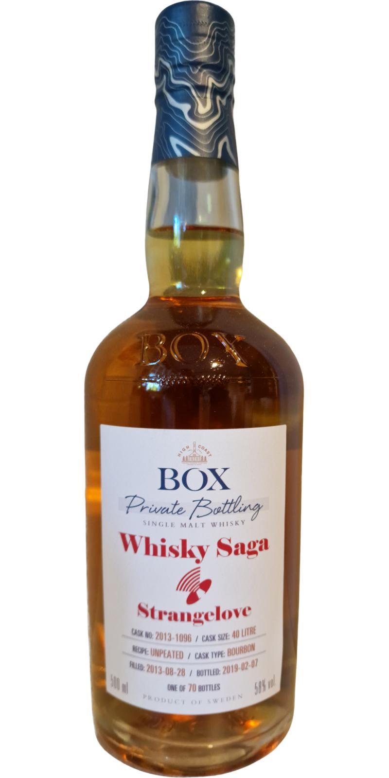 Box 2013  Strangelove - Private Bottling