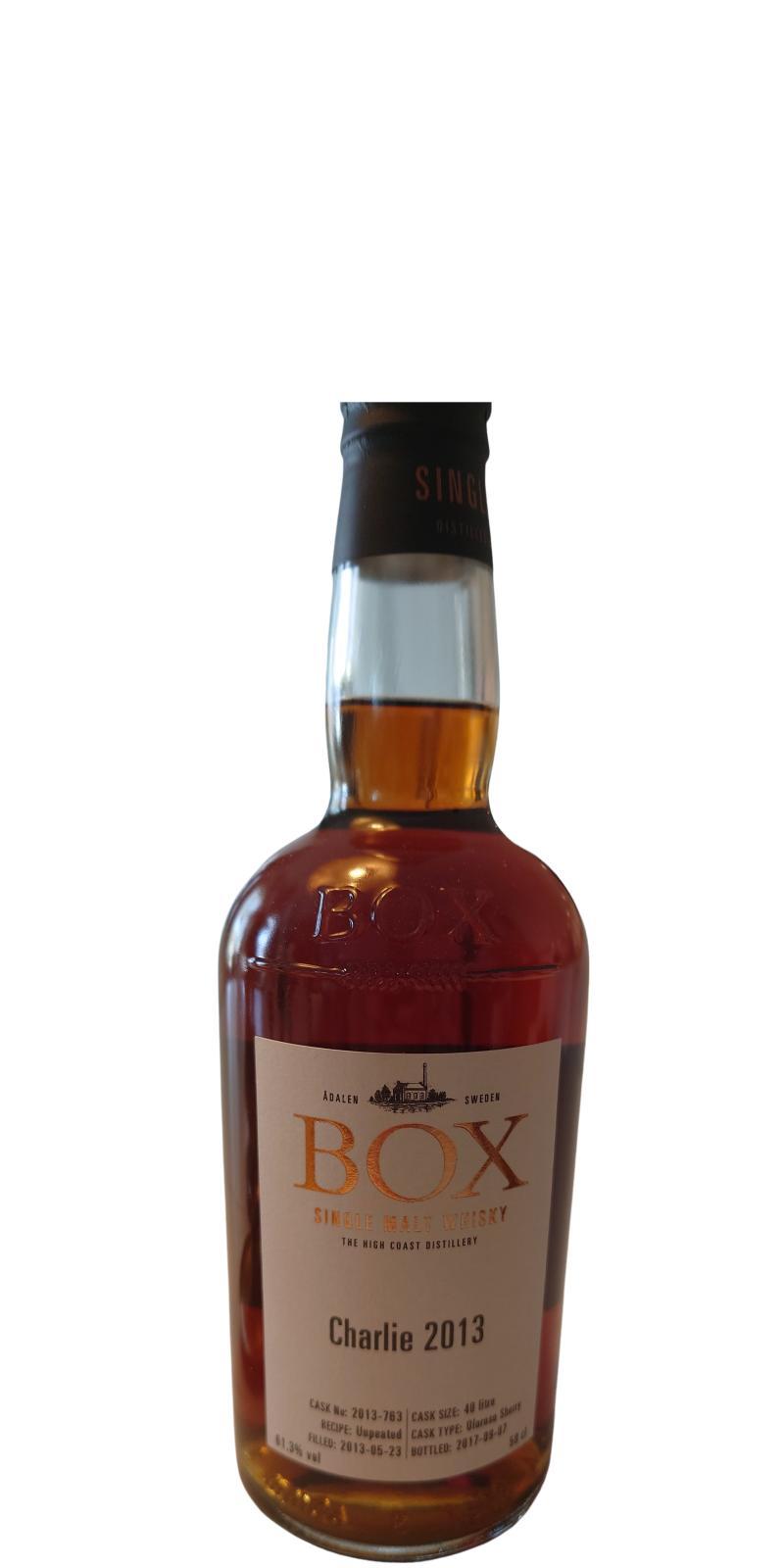 Box 2013  Private Bottling