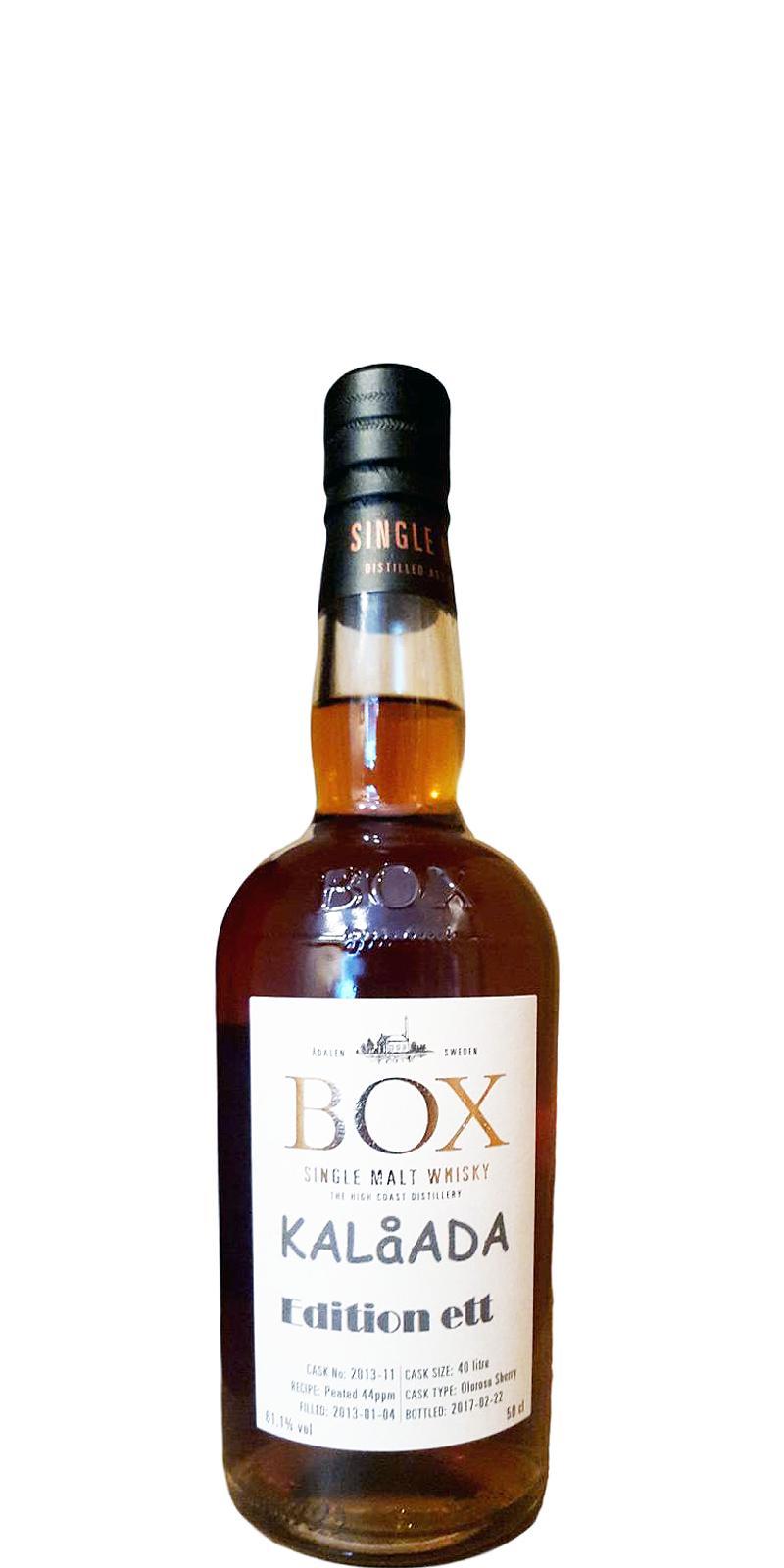 Box 2013 - KALåADA  Private Bottling
