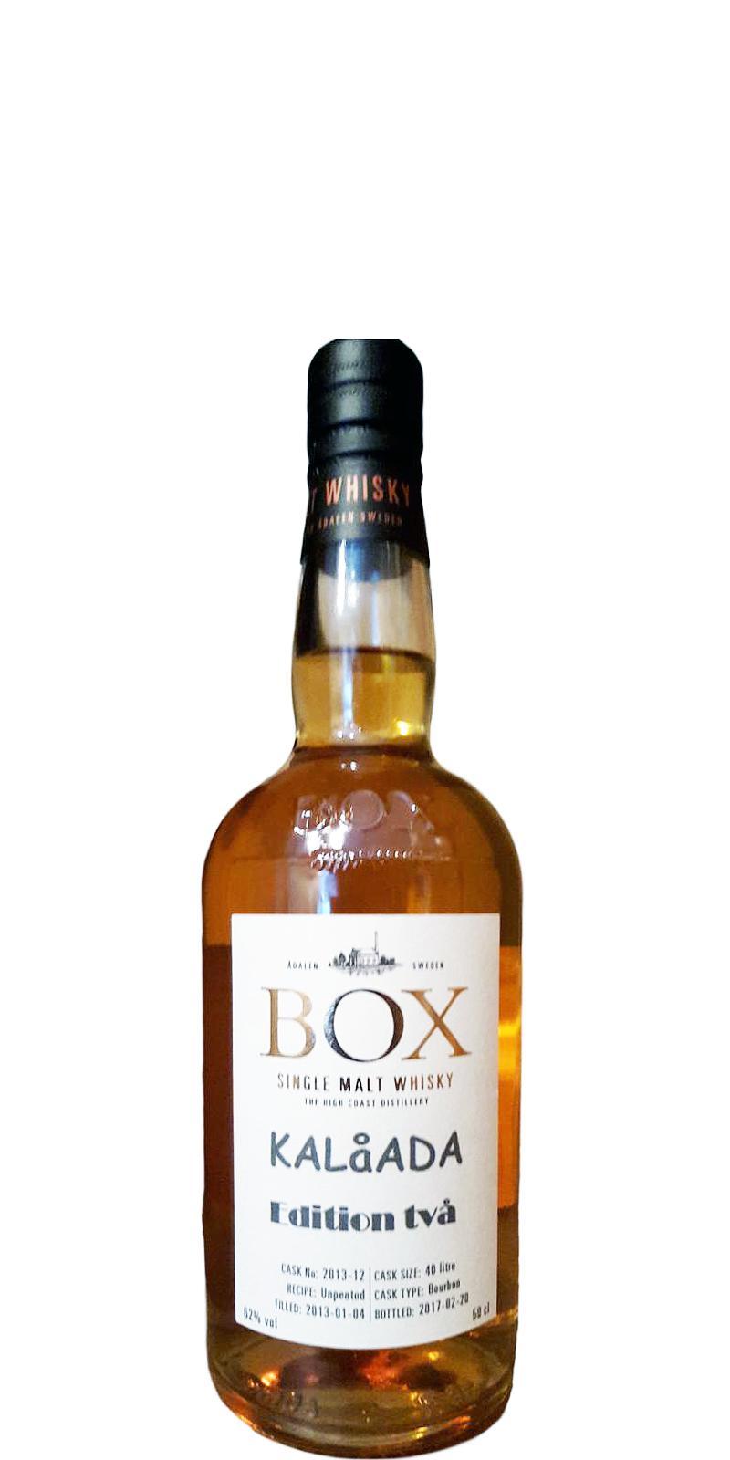Box 2013 - KALåADA edition 2  Private Cask