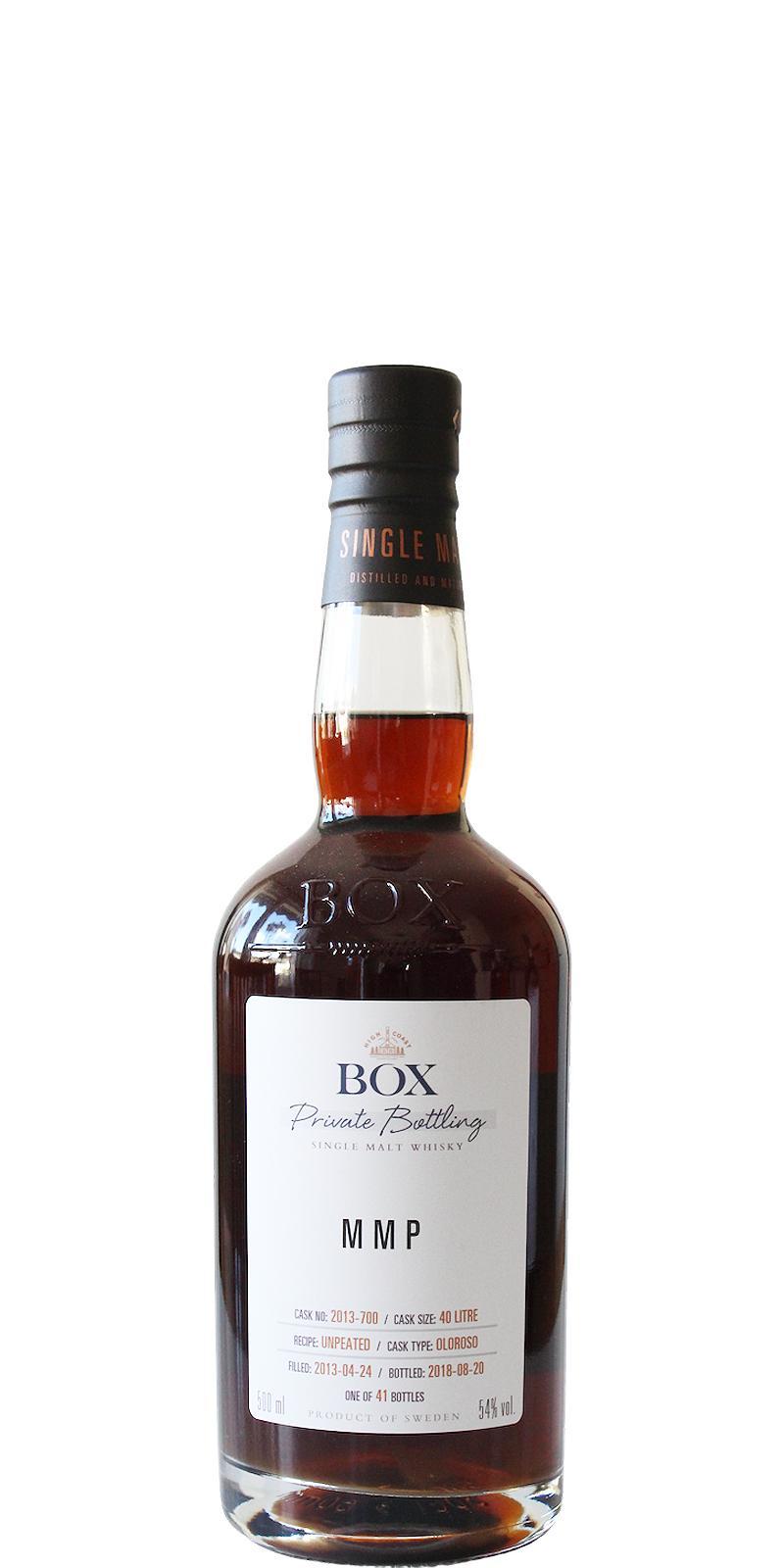 Box 2013 - M M P  MMP