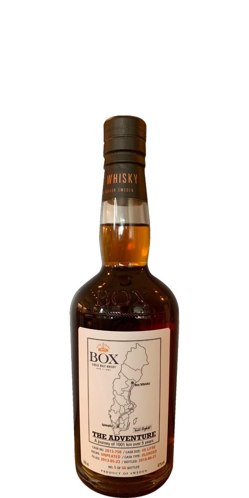 Box 2013 - The Adventure  Private Bottling