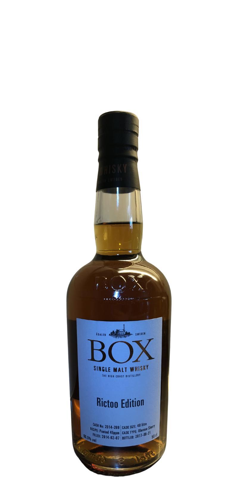 Box 2014  Private Bottling