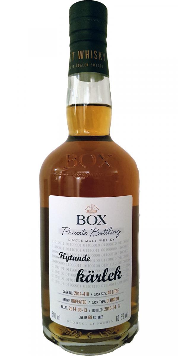Box 2014  Private Bottling