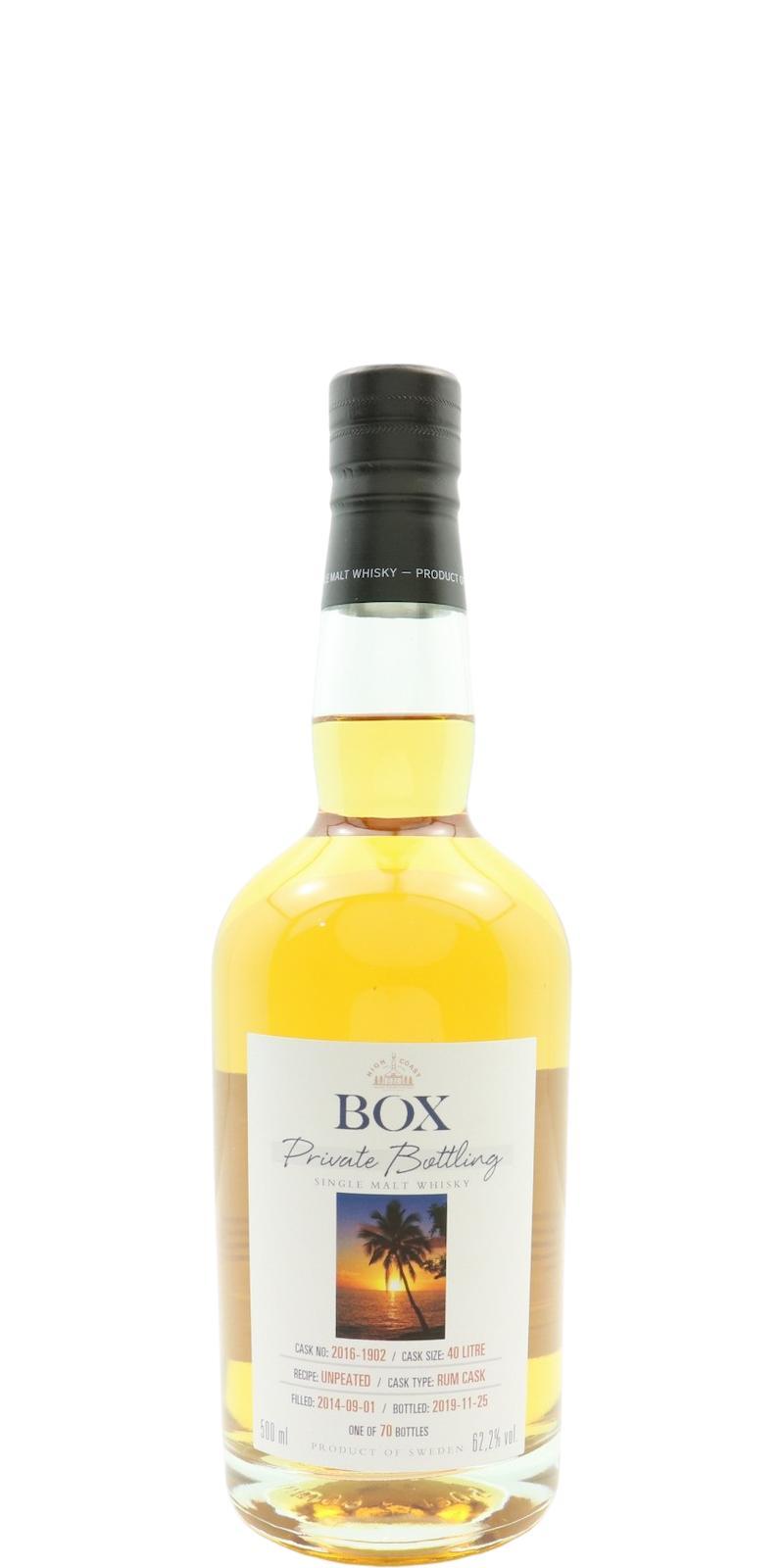 Box 2014  Private Bottling