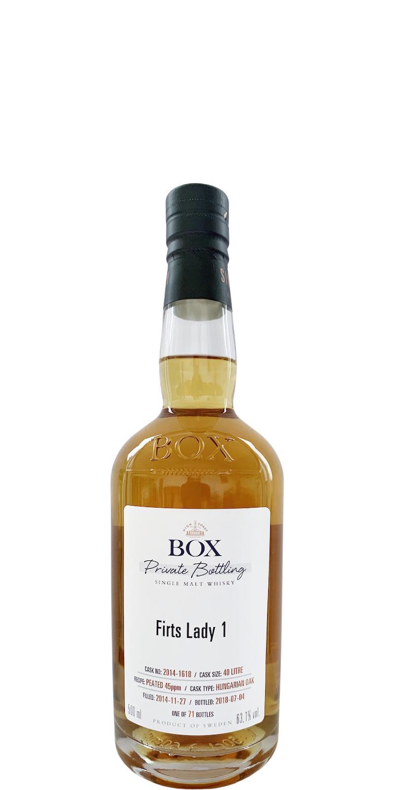 Box 2014 - Firts Lady 1  Private Bottling