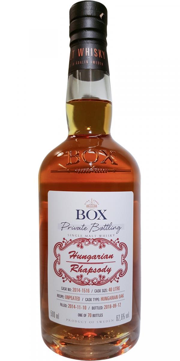 Box 2014 - Hungarian Rhapsody  Private  Bottling
